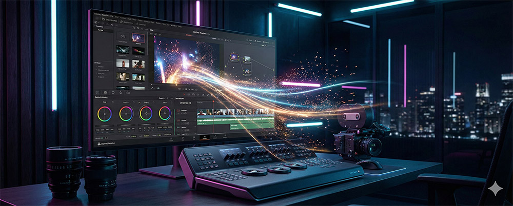 유튜브 영상, '급'이 달라지는 치트키? 무료 끝판왕 편집 툴 '다빈치 리졸브' 완전 정복