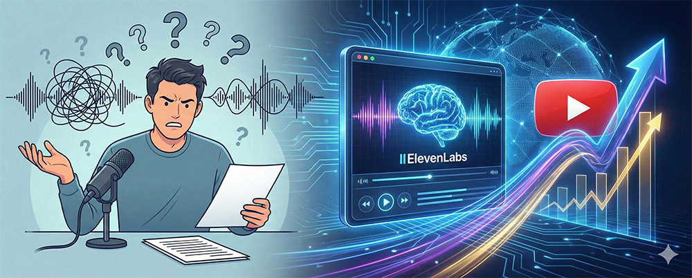 목소리 고민 끝! 유튜브 성장을 앞당기는 AI 음성 생성 도구, 일레븐랩스 완벽 가이드