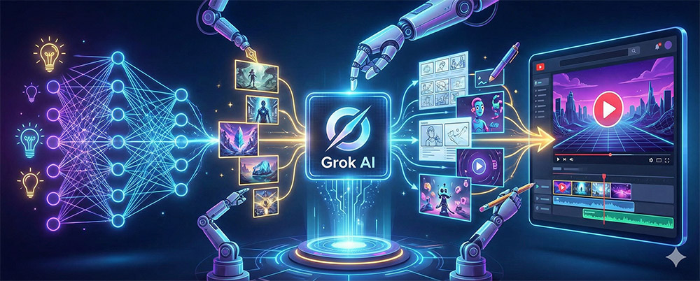 유튜브 제작의 신세계: Grok AI로 이미지부터 영상까지 한 번에 끝내는 법