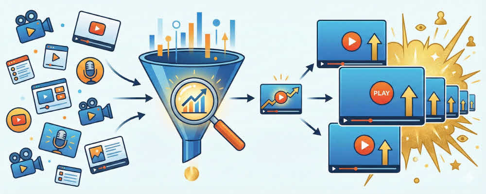 유튜브 조회수 폭발의 치트키: '승부수 강화' 전략으로 채널 떡상시키는 법