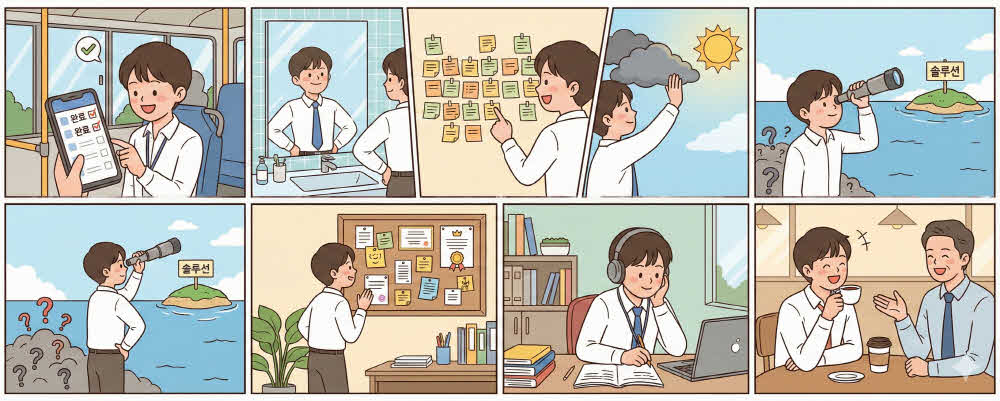 [직장인 슬럼프 극복] 무너진 자존감 세우는 '멘탈 심폐소생술' 8가지 팁