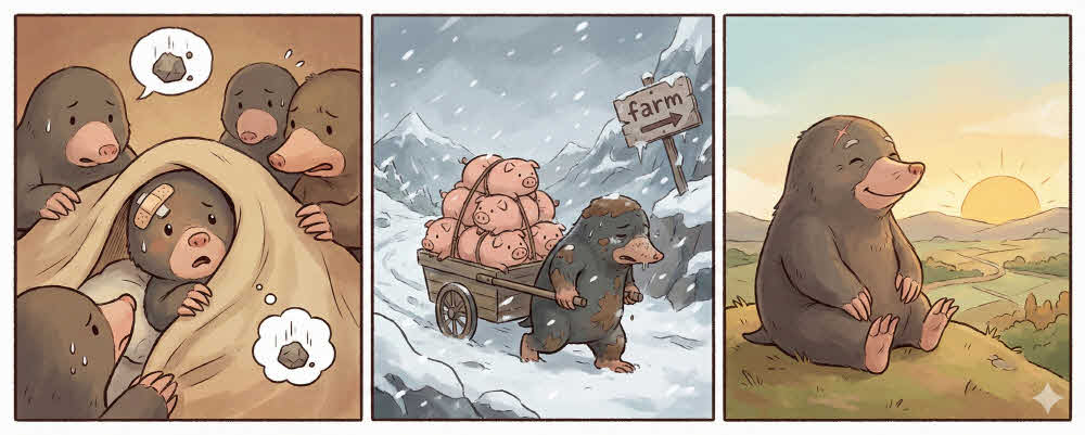 死なないほどの苦難は私を強くします。試練を祝福に変える回復弾力性