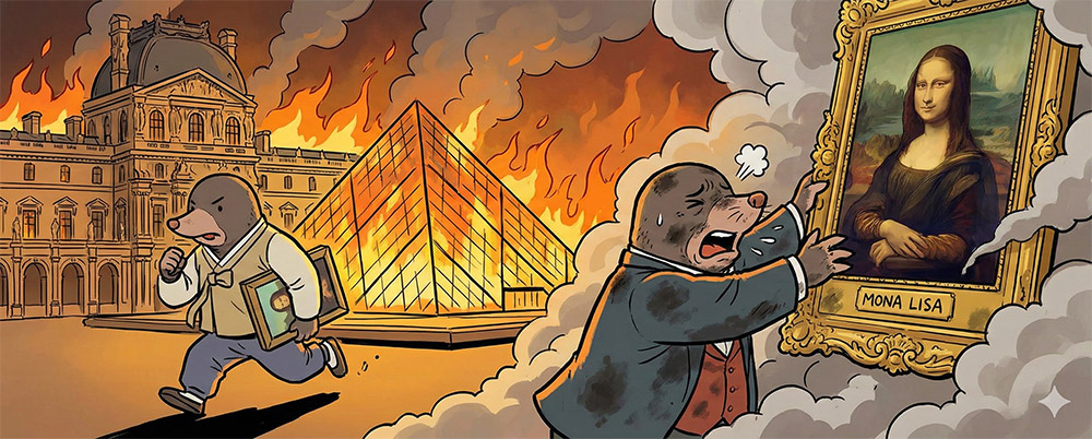 루브르 화재 사건이 남긴 교훈: 당신이 '가장 비싼 그림'을 포기해야 하는 이유