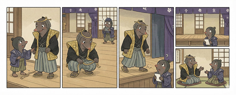 '신발끈이 풀렸네요'라는 말에 고수가 신발끈을 다시 푼 진짜 이유