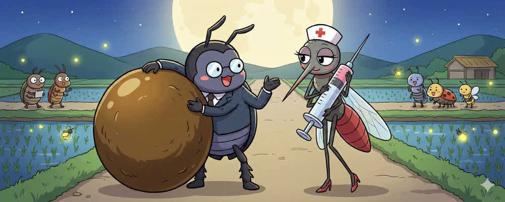 내 일을 어떻게 정의하느냐가 내 삶의 가치를 결정한다 (쇠똥구리와 모기 이야기)