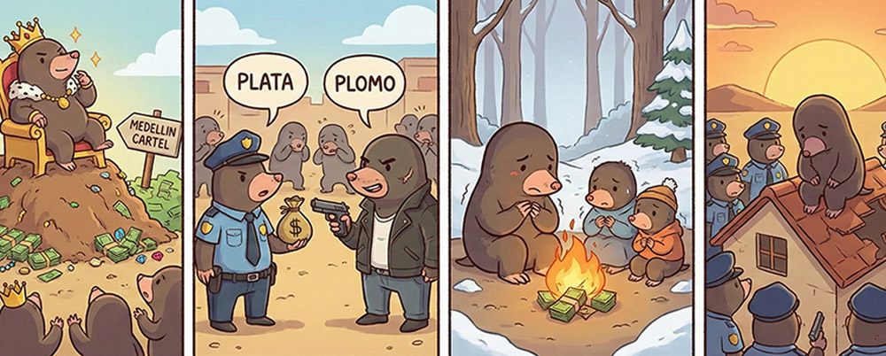 돈으로 쌓은 성벽에 갇힌 왕: 파블로 에스코바르가 남긴 질문