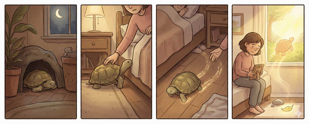 13년의 침묵, 그가 머리맡으로 찾아온 이유: 어느 반려거북의 마지막 인사