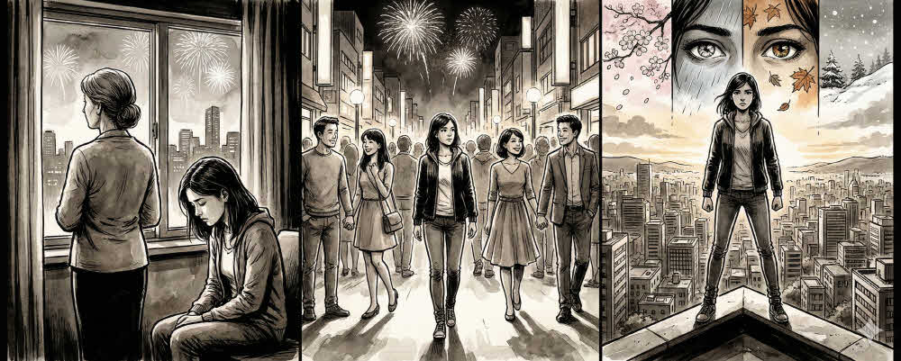 엄마, 나는 이 뻔한 세상을 위해 울지 않기로 했어