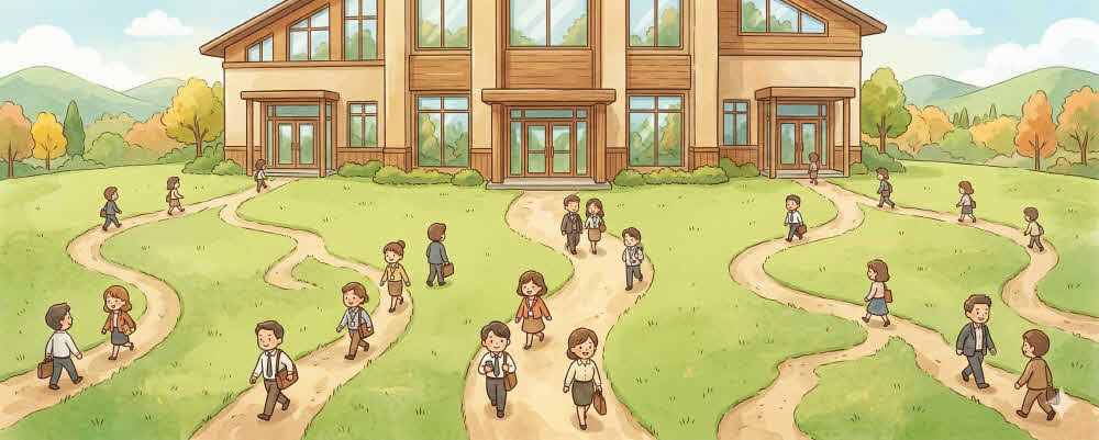 정답은 이미 ‘사람들의 발걸음’ 속에 있습니다 : 건축가 메이슨의 지혜