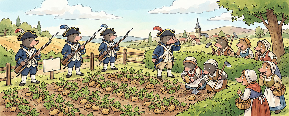 '훔친 감자가 더 맛있다?' 프랑스 감자밭의 보초병이 가르쳐준 가치의 비밀