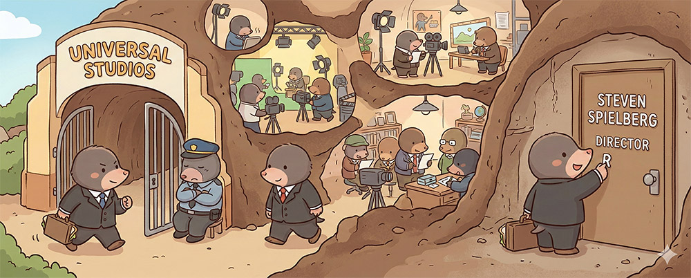 샌드위치 가방을 들고 유니버설 스튜디오로 출근한 17세 소년