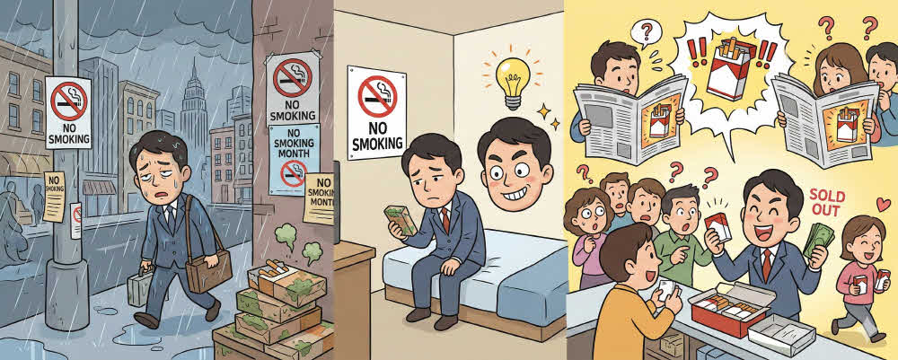 금기라는 이름의 가장 달콤한 유혹: 어느 영업사원의 역발상