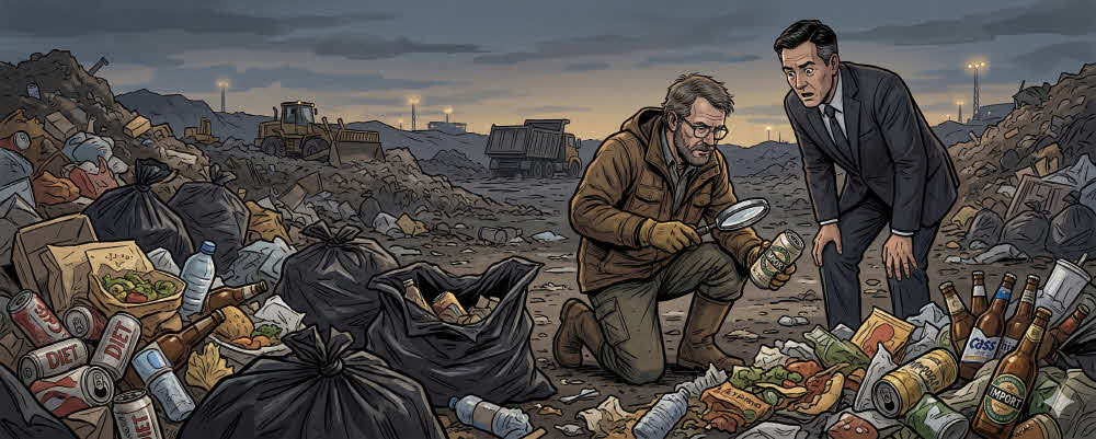 거짓말하지 않는 쓰레기 봉투: 셰브론과 라이츠 교수의 발견