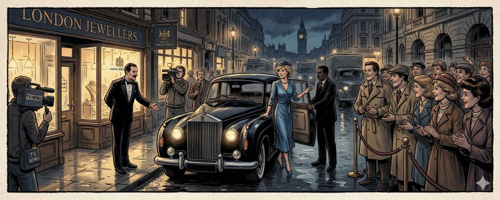 런던의 안개 속에서 피어난 가짜 미소: 1980년대 보석상이 설계한 '세기의 연극'