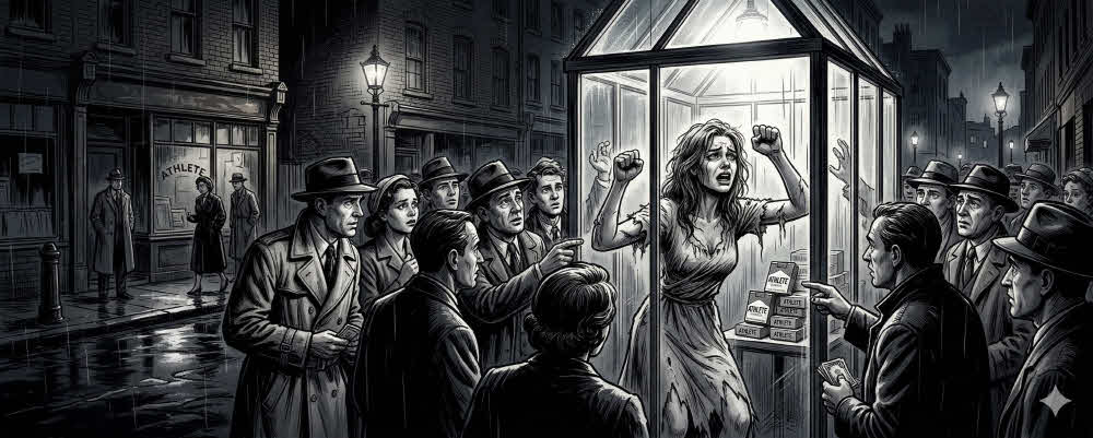 130시간의 기적 혹은 잔혹한 아름다움, 유리 집 속 여인이 던진 마케팅의 본질