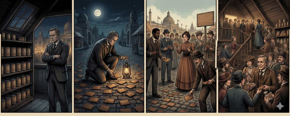 꼴찌를 1등으로 만든 '신의 한 수', 100개의 청동 명판