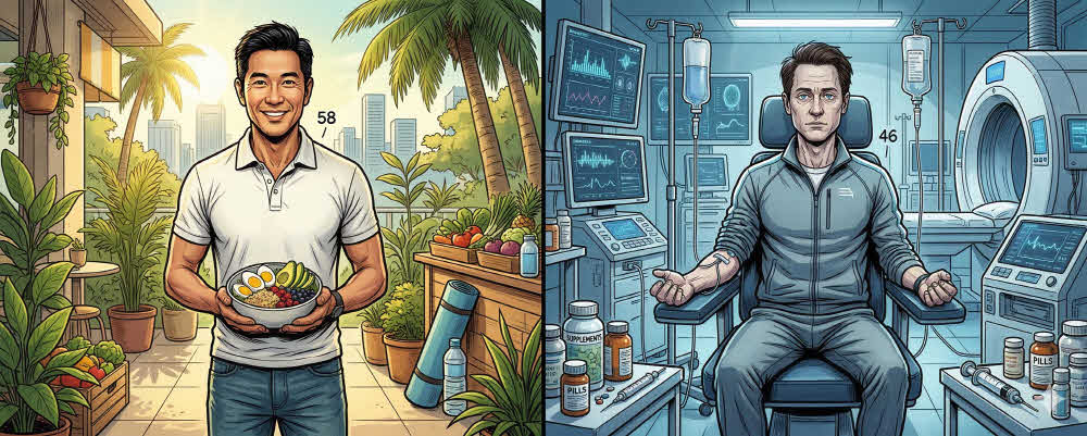 세월이 나만 비껴갔나? 58세 청년, 추안도 탄