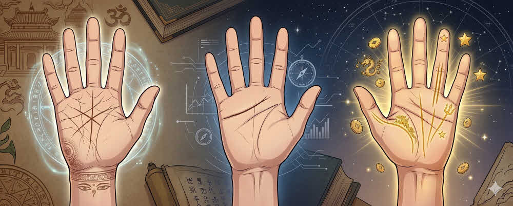 부자들은 이미 알고 있습니다… 손바닥에 나타나는 10가지 신호