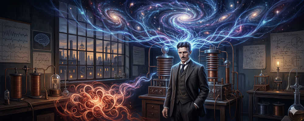 당신의 에너지는 지금 어디로 새고 있는가, 테슬라가 말한 인간과 욕망의 비밀