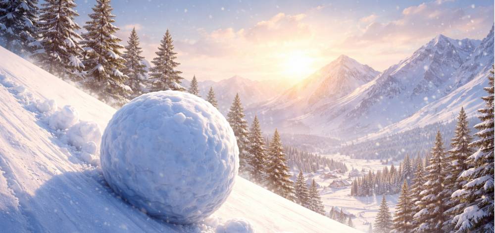 99%の人が知らない富の雪だるま式増加の法則