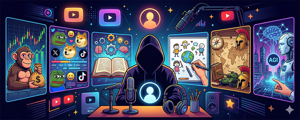 얼굴 없이도 성공하는 유튜브, 조용한 승자들의 전략